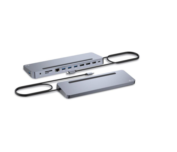 i-tec USB-C - Metal Ergonomic 4K 3x Display Docking Station PD100W - 1196933 - zdjęcie 2
